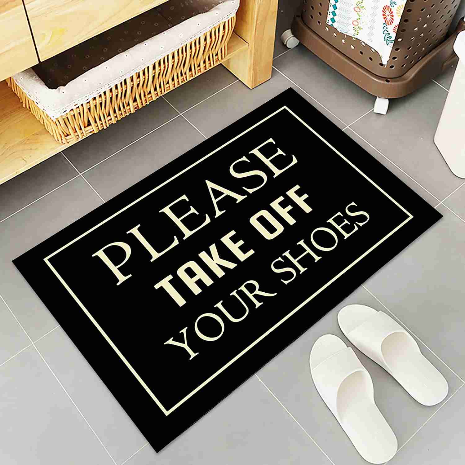 Is it rude to ask guests to remove their shoes ?