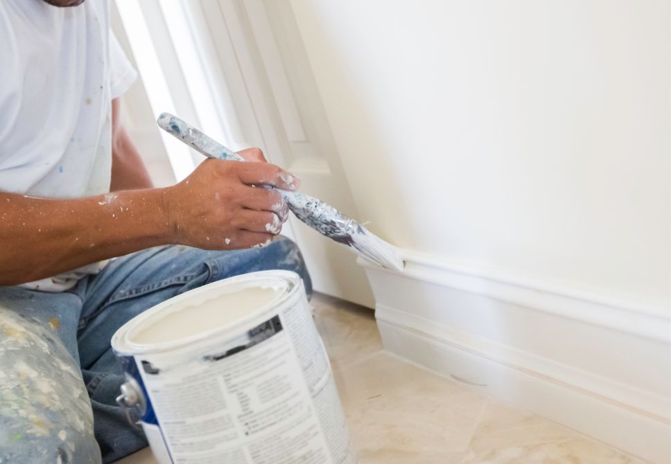 painting walls first