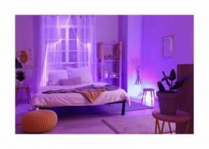 bedroom lighting placement