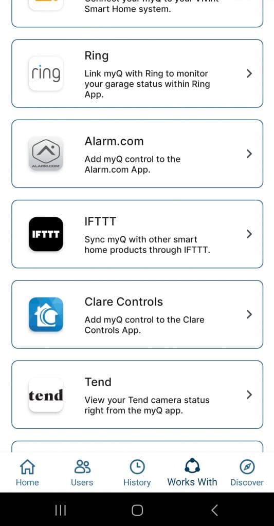 myq ifttt
