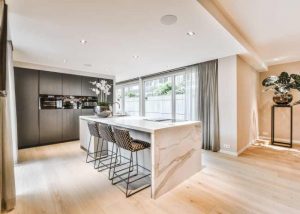 luxury kitchen floor to ceiling cabinets