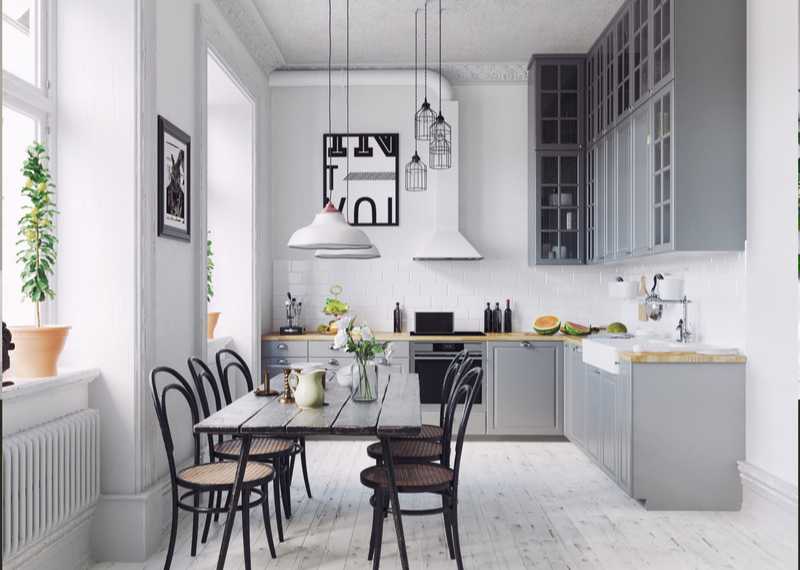art kitchen accent wall