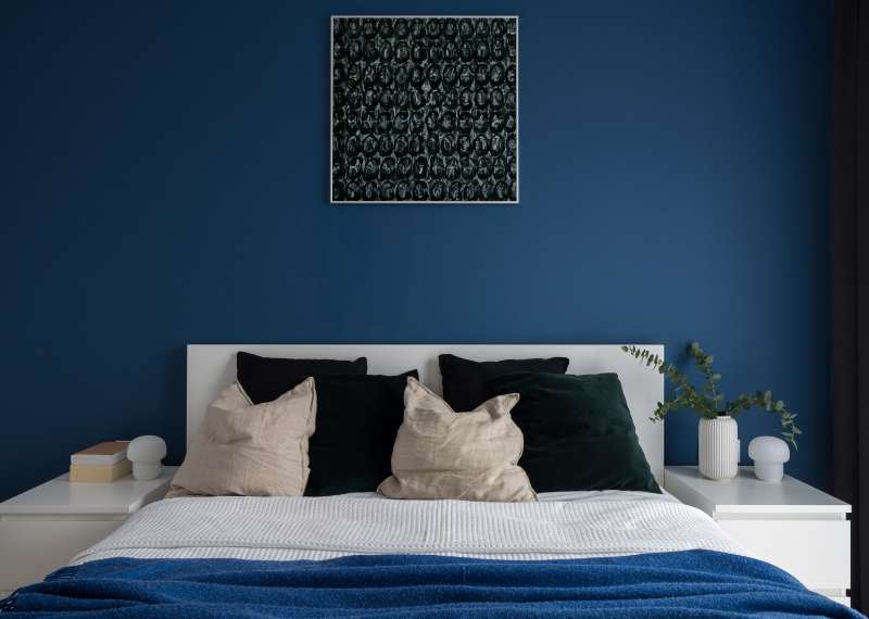 Amazing Blue Accent Wall Ideas